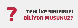 Tehlike Sınıfları